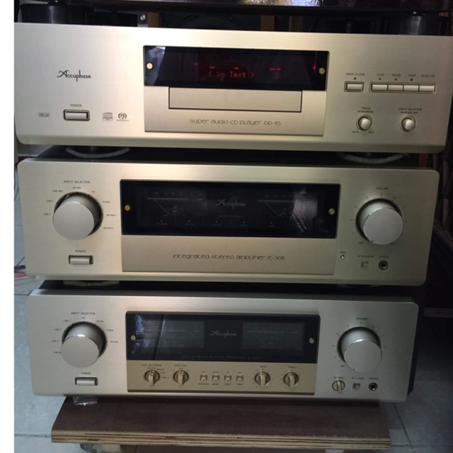 BỘ 3 CỤC ÂM THANH ACCUPHASE