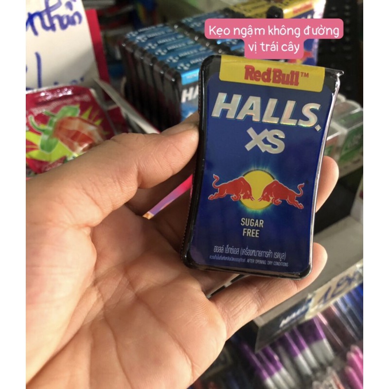 Kẹo ngậm không đường HALLS XS 15g hương chanh mật ong, hương chanh, hương bạc hà | BigBuy360 - bigbuy360.vn