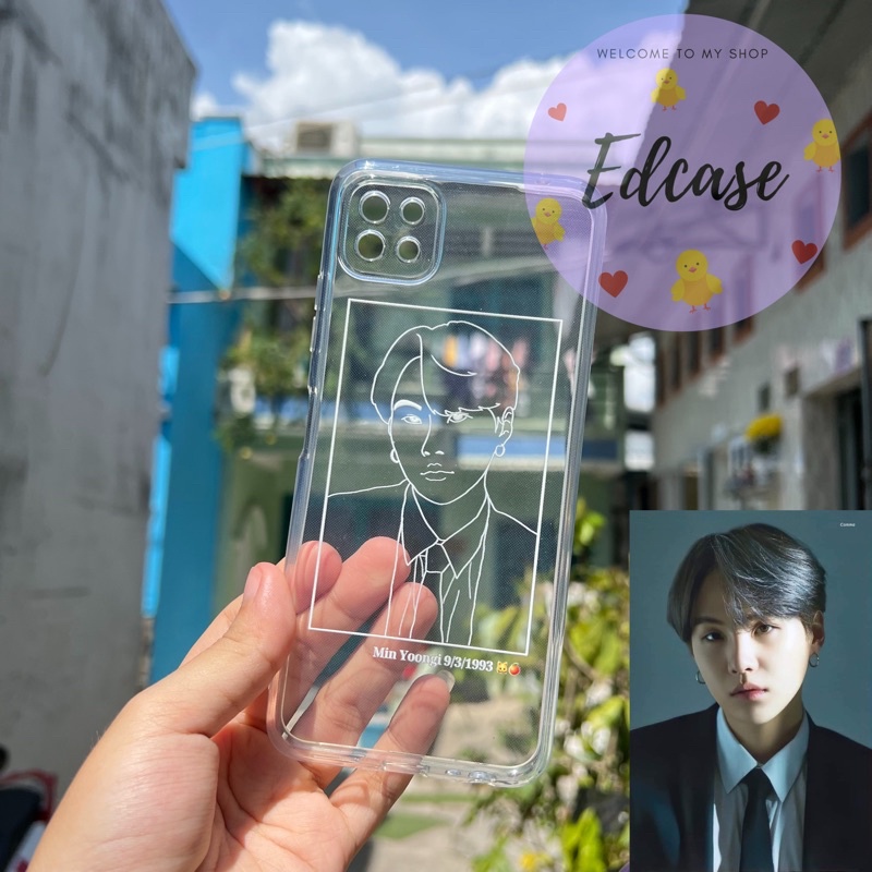 ỐP VẼ LINE TRẮNG/ĐEN IN THEO YÊU CẦU