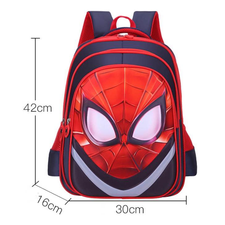 Ba lô siêu nhân nhện thiết kế mới cho bé trai học cấp 1