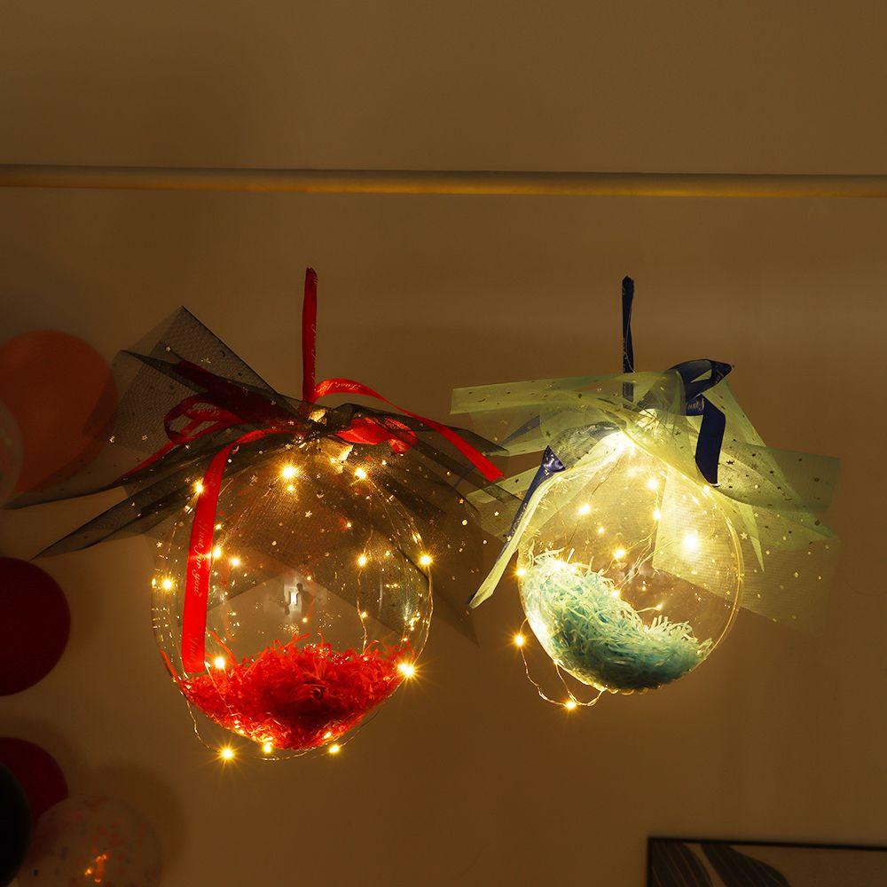 Bong Bóng Bobo Có Đèn LED Phát Sáng Trang Trí Tiệc