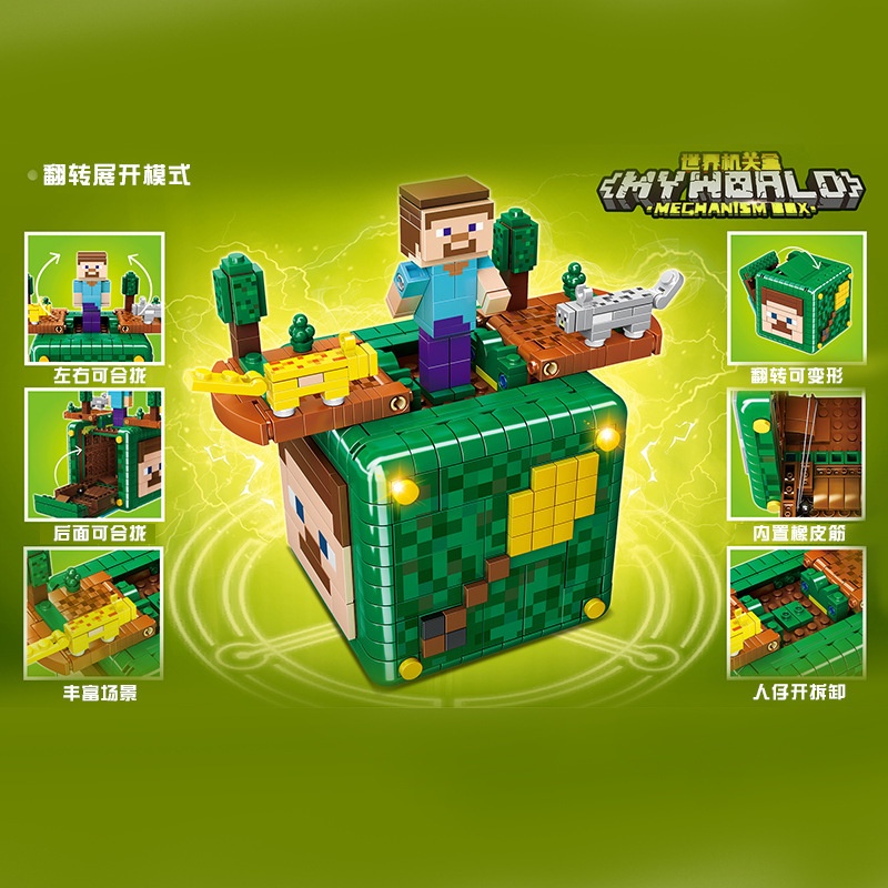 Bộ Đồ Chơi Lắp Ráp 722 Mảnh Ghép