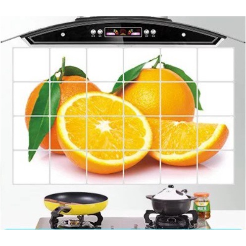 Tấm 60*90cm dán bếp tráng nhôm cách nhiệt_ nhiều mẫu