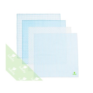 khăn mặt xô Lullaby (4c/set) cho bé