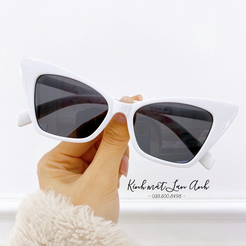 Kính Mát Nữ Mắt Mèo, Phong Cách Cổ Điển, Màu Sắc Dễ Đeo - LAM002