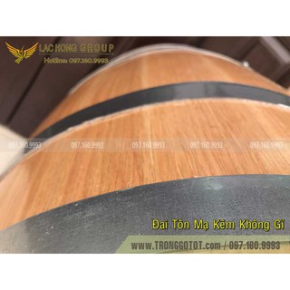 THÙNG GỖ SỒI NGÂM Ủ RƯỢU 30 LÍT