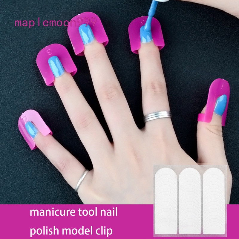 Kẹp Sơn Móng Tay Chống Lem Màu gradient Tiện Dụng
