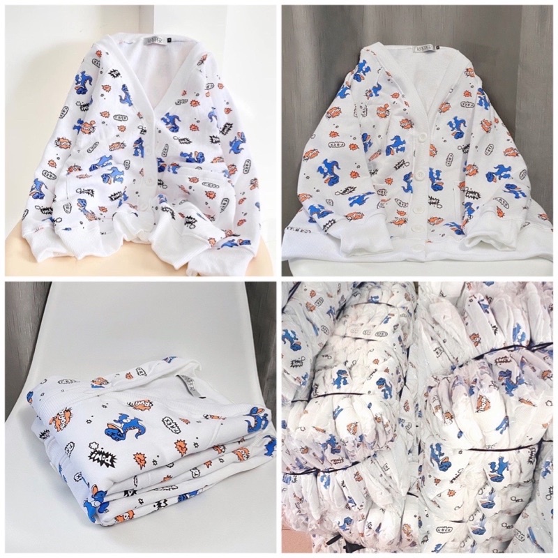 [Mã SKAMFSW175 giảm 10K đơn 50K] Áo Cardigan Snoopy/Bembo Hoạt Hình Siêu Xinh Form Unisex Nam Nữ Ulzzang