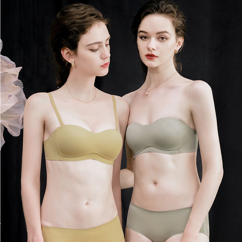 Áo Ngực Không Gọng Chống Chảy Xệ Thiết Kế Mỏng Thời Trang Dành Cho Nữ