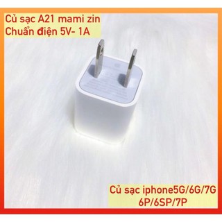 CỦ SẠC IPHONE CAO CẤP DÙNG CHO IP5/5S/6G/6S/7G/7PLUS