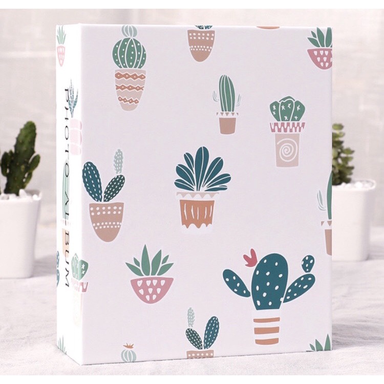 Album đựng ảnh 10x15 đựng được 100 tấm bìa Vintage siêu đẹp tại Tiệm ảnh Minh Thành