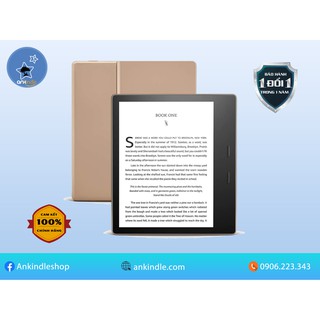 Máy đọc sách Kindle Oasis 3 – gen 10th – chính hãng Amazon – new 100% – màn hình vàng warmlight – chống nước