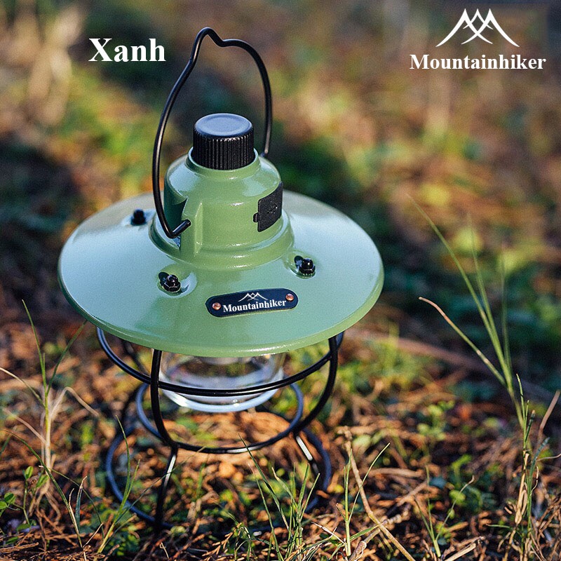 Đèn Dã Ngoại Đi Bão Dùng Sạc Tích Điện Mountainhiker 3 Chế Độ Sáng - Bảo Hành 6 Tháng
