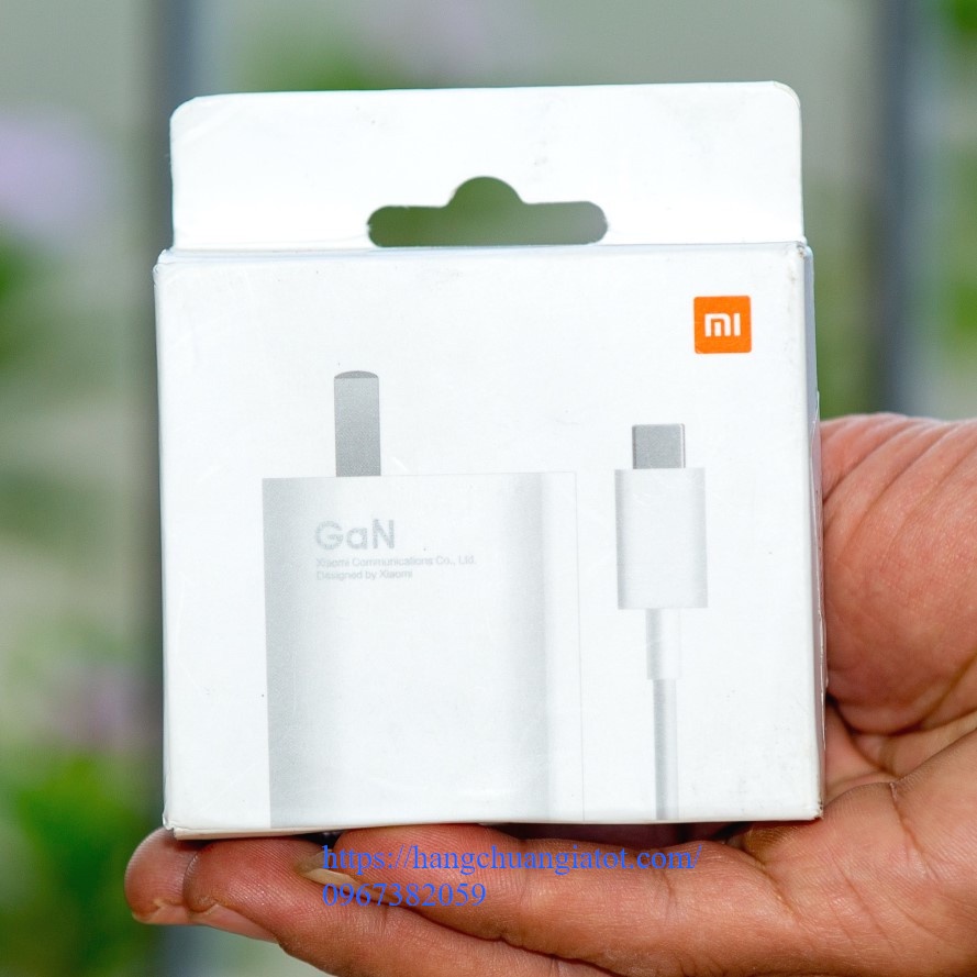 Bộ sạc Siêu nhanh XIAOMI Chính hãng, công suất sạc 55W - MDY-12-EQ, Quick Charge 3.0, cáp chân USB to Type C,
