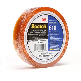 Băng keo 3m 610 scotch thử mực in thử sơn 25.4mm*65.8m