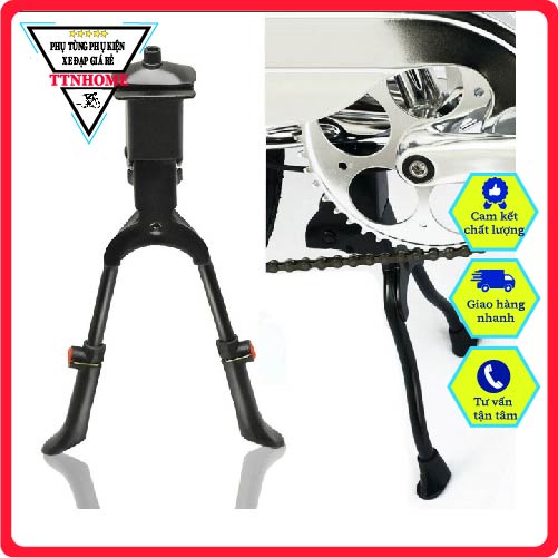 Chân chống giữa lắp gầm chữ A cho xe đạp thể thao hợp kim nhôm