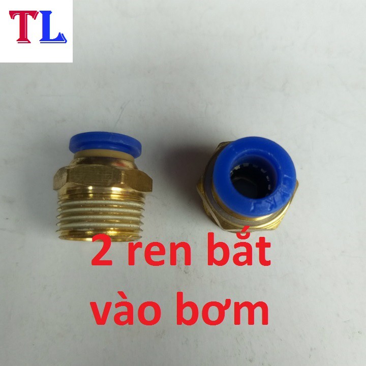 máy bơm phun sương 25 béc (combo bơm phun sương 24v-25 béc)