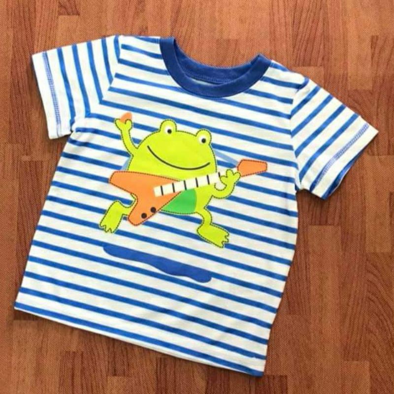 Áo Thun Ếch LITTLE ME Cute Cho Bé Trai Bé Gái 2 3 4 Tuổi.