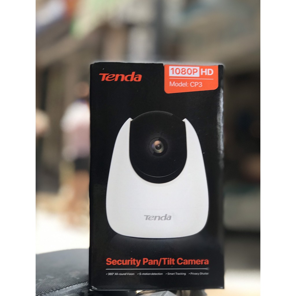 Camera Wifi Tenda CP3 IP Camera quay quét FullHD 1080P- Hàng Chính Hãng