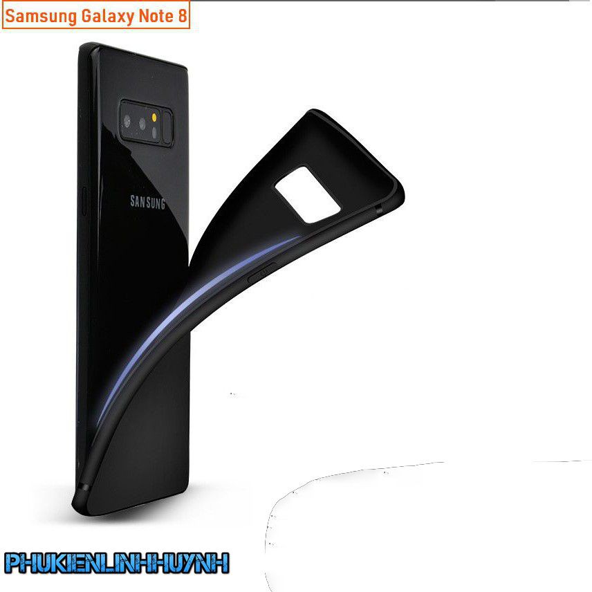 Samsung Note 8_Ốp lưng dẻo TPU nhiều màu siêu mỏng, ôm sát mặt lưng máy