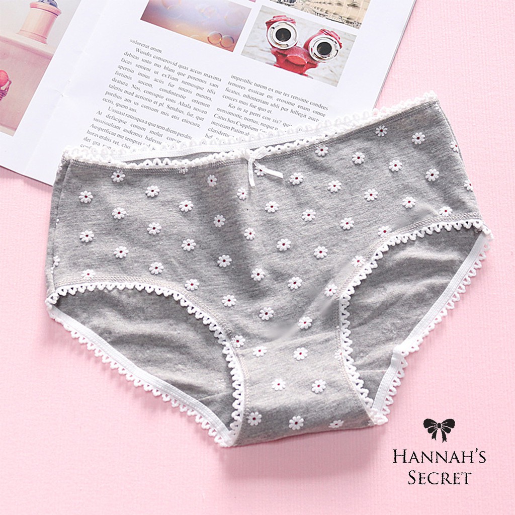 Quần lót cotton hoa cúc nhí siêu cute | BigBuy360 - bigbuy360.vn