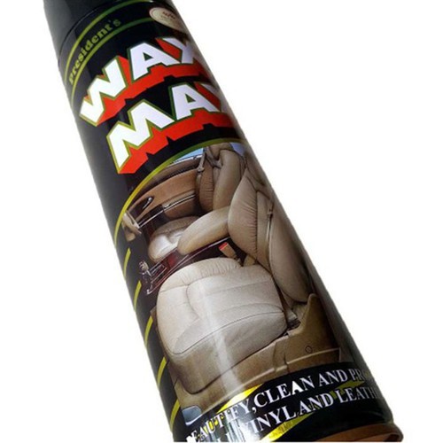 Chai Vệ Sinh Làm Sạch Nội Thất, Ghế Da, Túi Xách - Đánh Bóng Wax Max chai 500ml