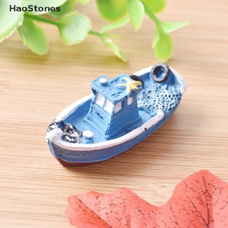 1 chiếc thuyền đánh cá mini trang trí sân vườn