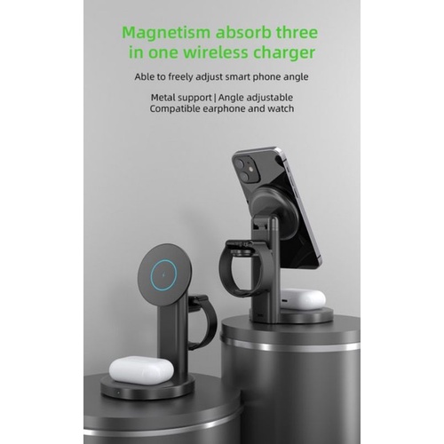 ĐẾ SẠC THÔNG MINH SẠC ĐA NĂNG 3 TRONG 1