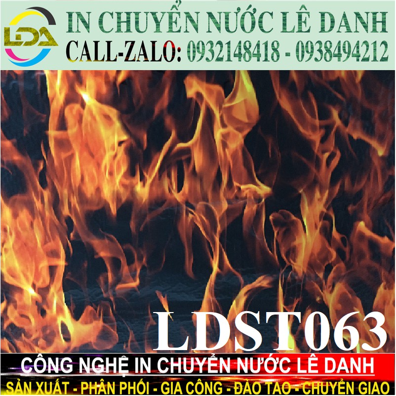 3 Mẫu phim sơn nhúng chuyển nước hình lửa trang trí ô tô xe máy nón bảo hiểm