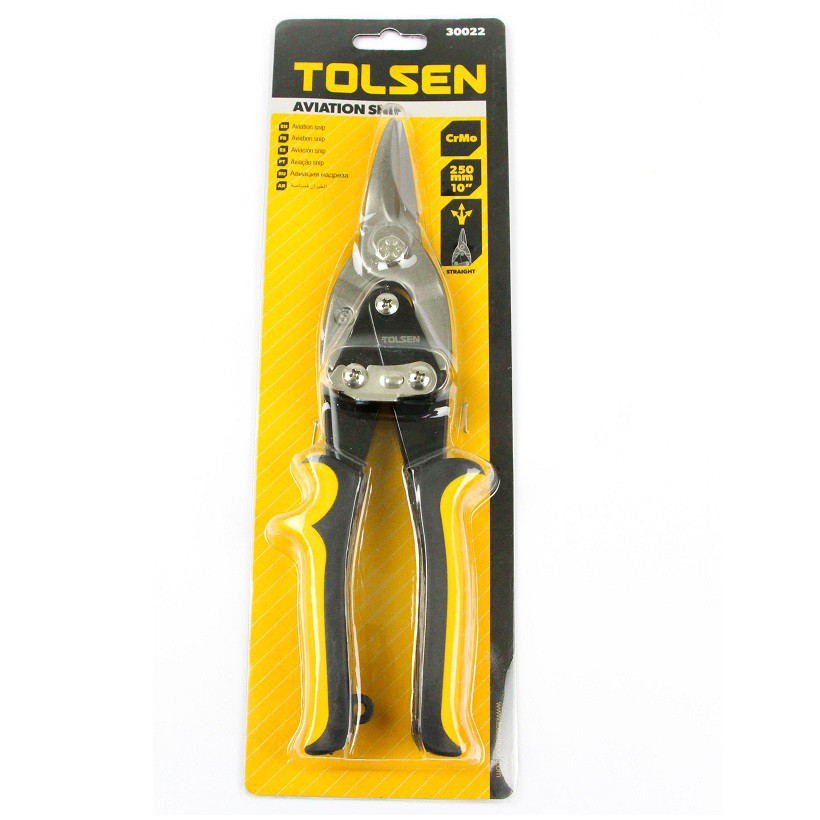 ⚡️Sale sốc⚡️  Kéo cắt tôn trái , thẳng, phải Tolsen 30021, 30022, 30023 10"/250mm