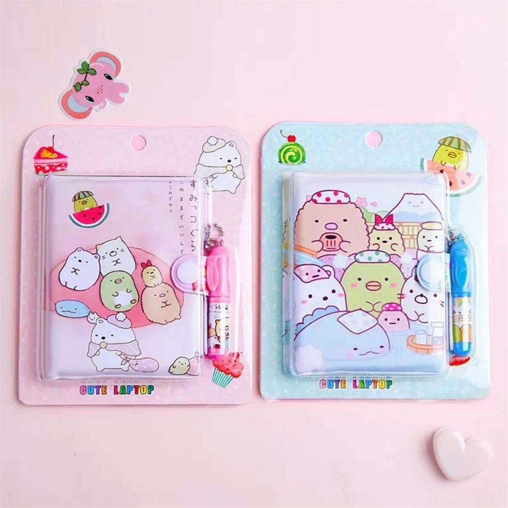 Sổ Tay Mini In Hình Khủng Long / Hoa Cúc Kèm Bút Tiện Dụng Cho Học Sinh