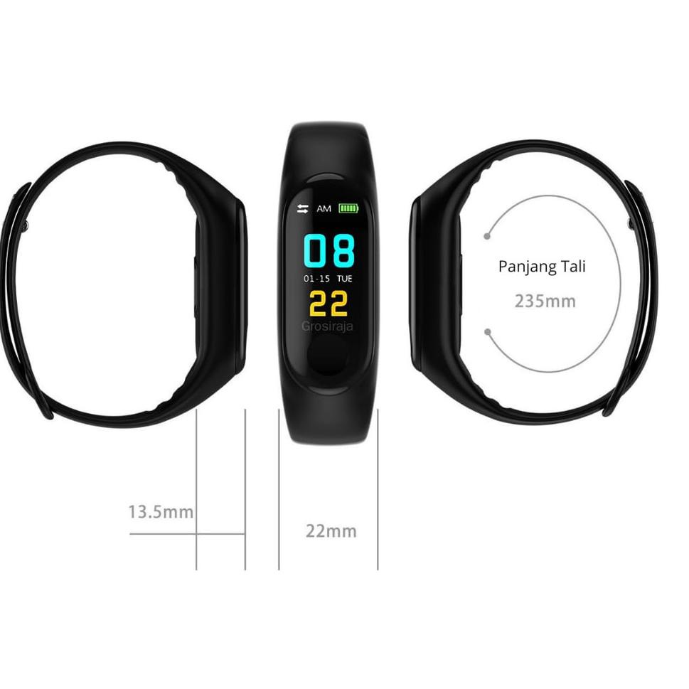 ❉↕ Đồng hồ thông minh DIGITAL màn hình LED đo huyết áp nhịp tim ★ 6qh