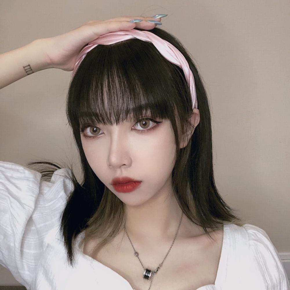 Băng Đô Gợn Sóng DANILO Ngọt Ngào Cho Nữ|Khăn Trùm Đầu Bằng Lụa Satin Chất Lượng Cao