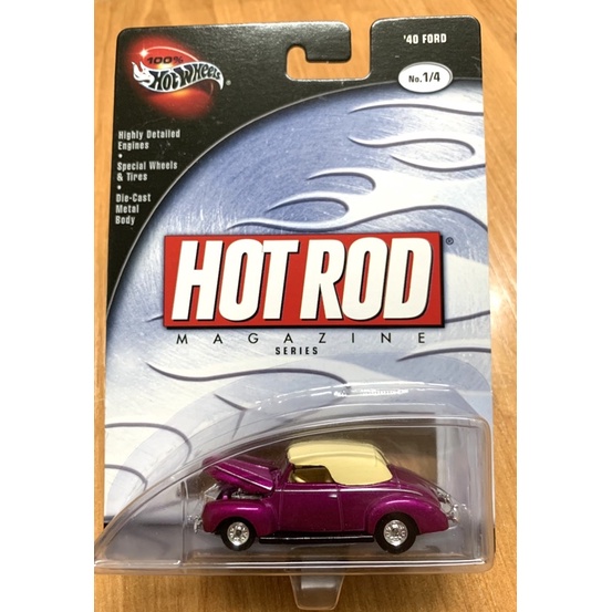 Xe mô hình Hotwheels 40 Ford dòng HW100