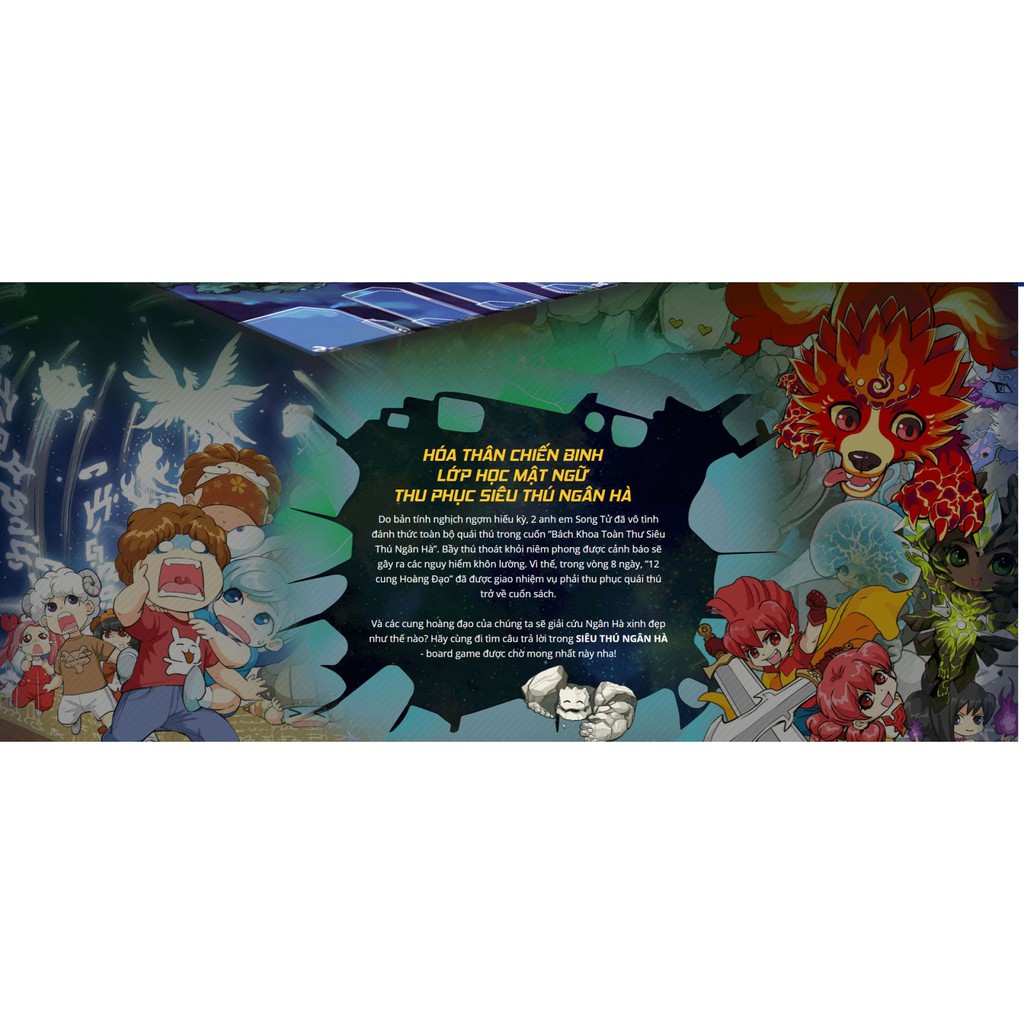 Lớp Học Mật Ngữ - Siêu Thú Ngân Hà