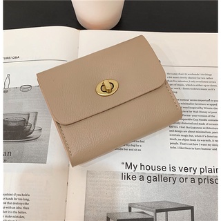 Ví Da Nữ Dáng Ngắn Phong Cách Retro