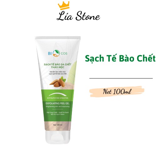 Tẩy Da Chết Dạng Gel Có Hạt Massage Dành Cho Da Mặt Sáng mịn mềm da ngăn ngừa lão hoá