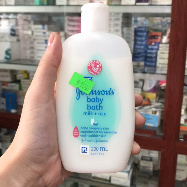 SỮA TẮM JOHNSON’S BABY MILK & RICE