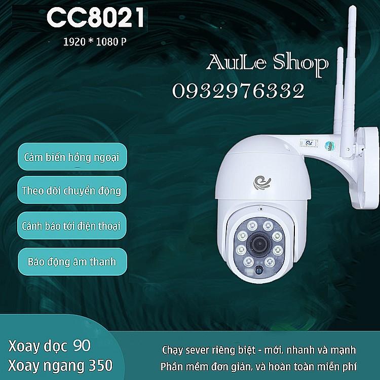 CAMERA WIFI CARECAM NGOÀI TRỜI CC8021 PRO - FULL HD | BigBuy360 - bigbuy360.vn