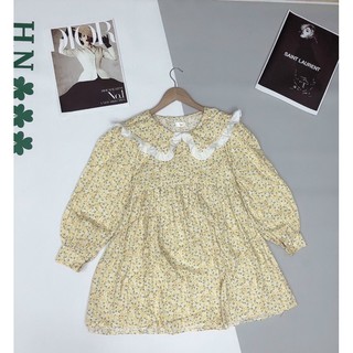 ĐẦM BABYDOLL HOA CỔ BÈO