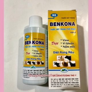 THUỐC SÁT TRÙNG BENCONA 100ml