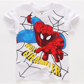 Áo thun siêu nhân nhện cho bé