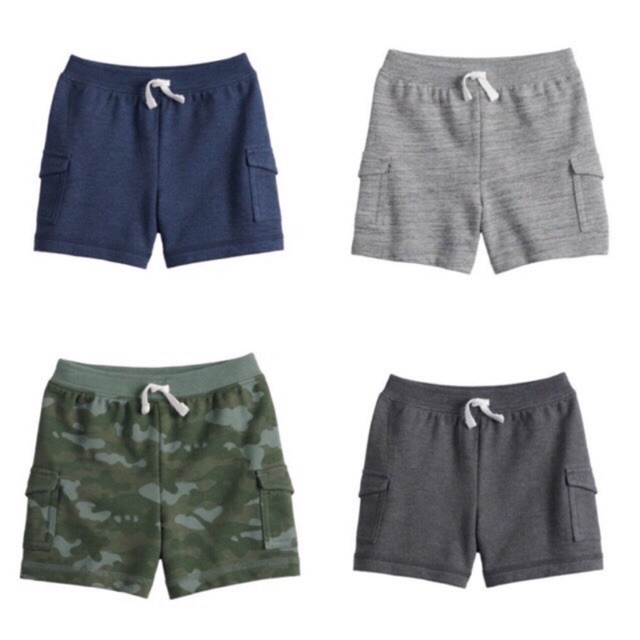 Quần đùi short thun bé trai xuất xịn Jumping size 1-5t