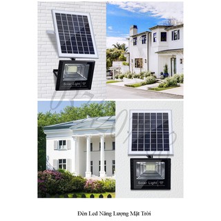 Đèn năng lượng mặt trời FREESHIP Đèn led pha năng lượng mặt trời 200w