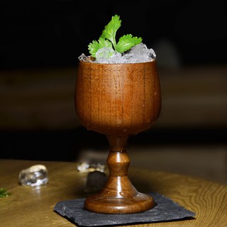 Ly gỗ cocktail, ly cocktail gỗ, ly đồ uống nghệ thuật, ly gỗ quầy bar, ly gỗ bartender, ly cocktail độc đáo