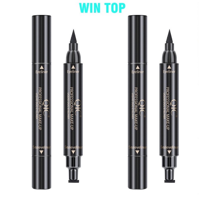 Bút kẻ mắt CMAADU 2 đầu trang điểm nhanh khô tiện lợi | BigBuy360 - bigbuy360.vn