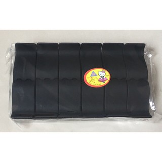 Kẹp tóc càng cua , cặp tóc càng cua đen nhám [set 12 cái ]