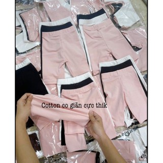 Set 3 Quần Legging Lửng Cho Bé Gái