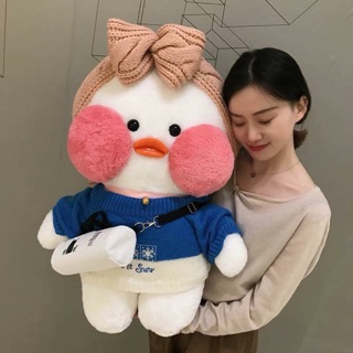 Vịt bông môi tều size 80 cực cute