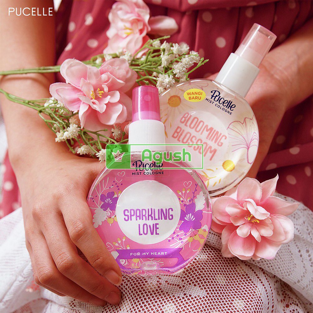 Nước hoa nữ bé gái mini thơm lâu chính hãng Pucelle Blooming Blosom 75ml dịu nhẹ nhàng dạng xịt khô toàn thân giá rẻ